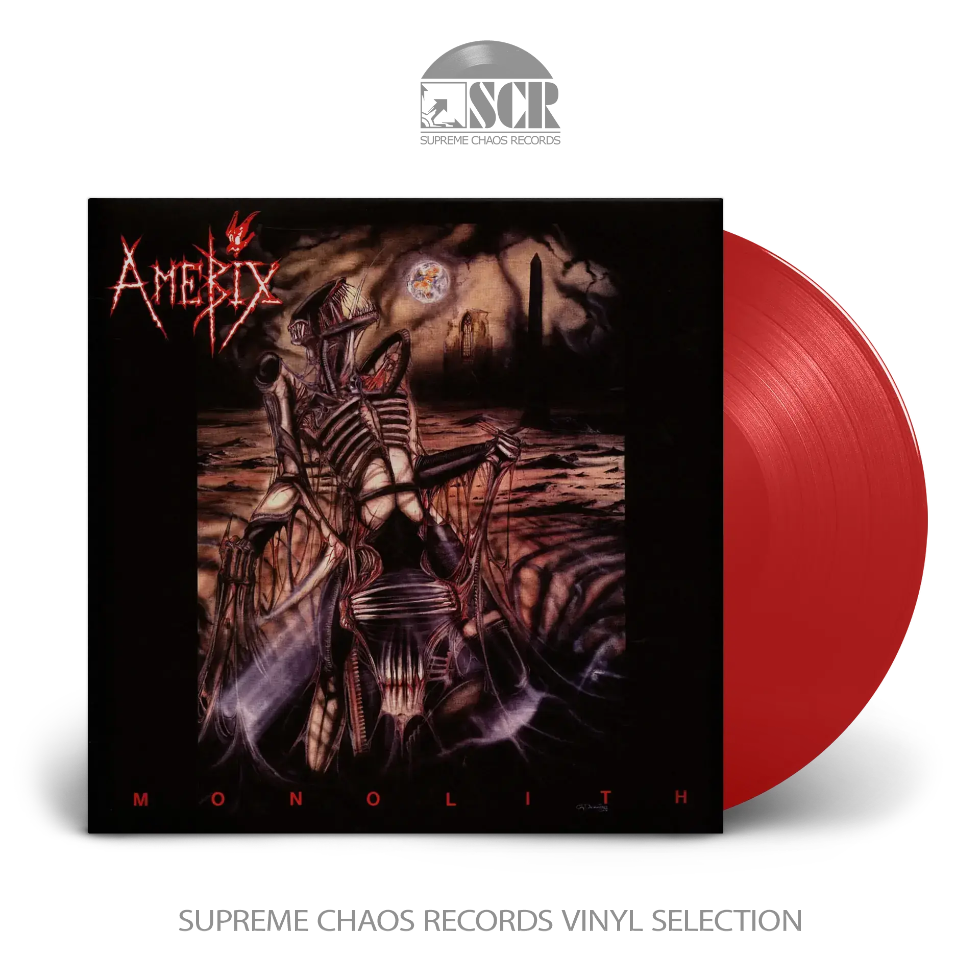 AMEBIX · Monolith | RED LP AMEBIX · Monolith | RED LP (Crust Punk/Punk Vinyl)