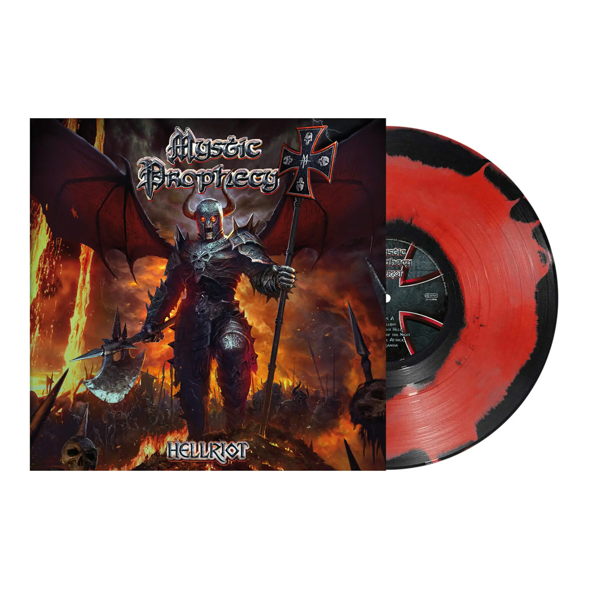 MYSTIC PROPHECY - Hellriot · BLACK/RED SWIRL LP (Power Metal Vinyl)