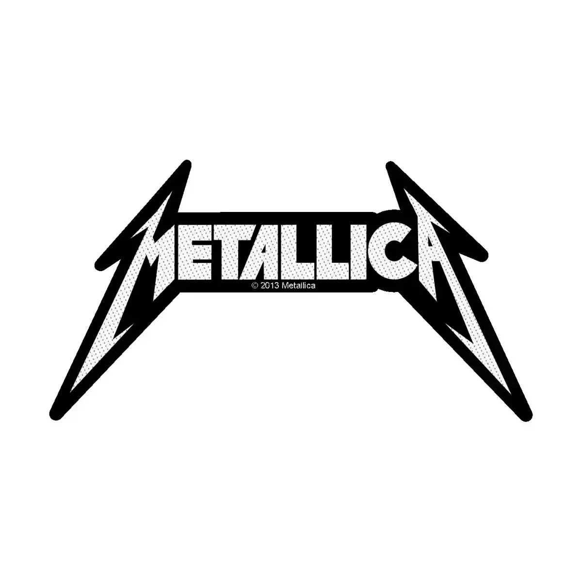 METALLICA - Shaped Logo · PATCH (Thrash Metal Others)