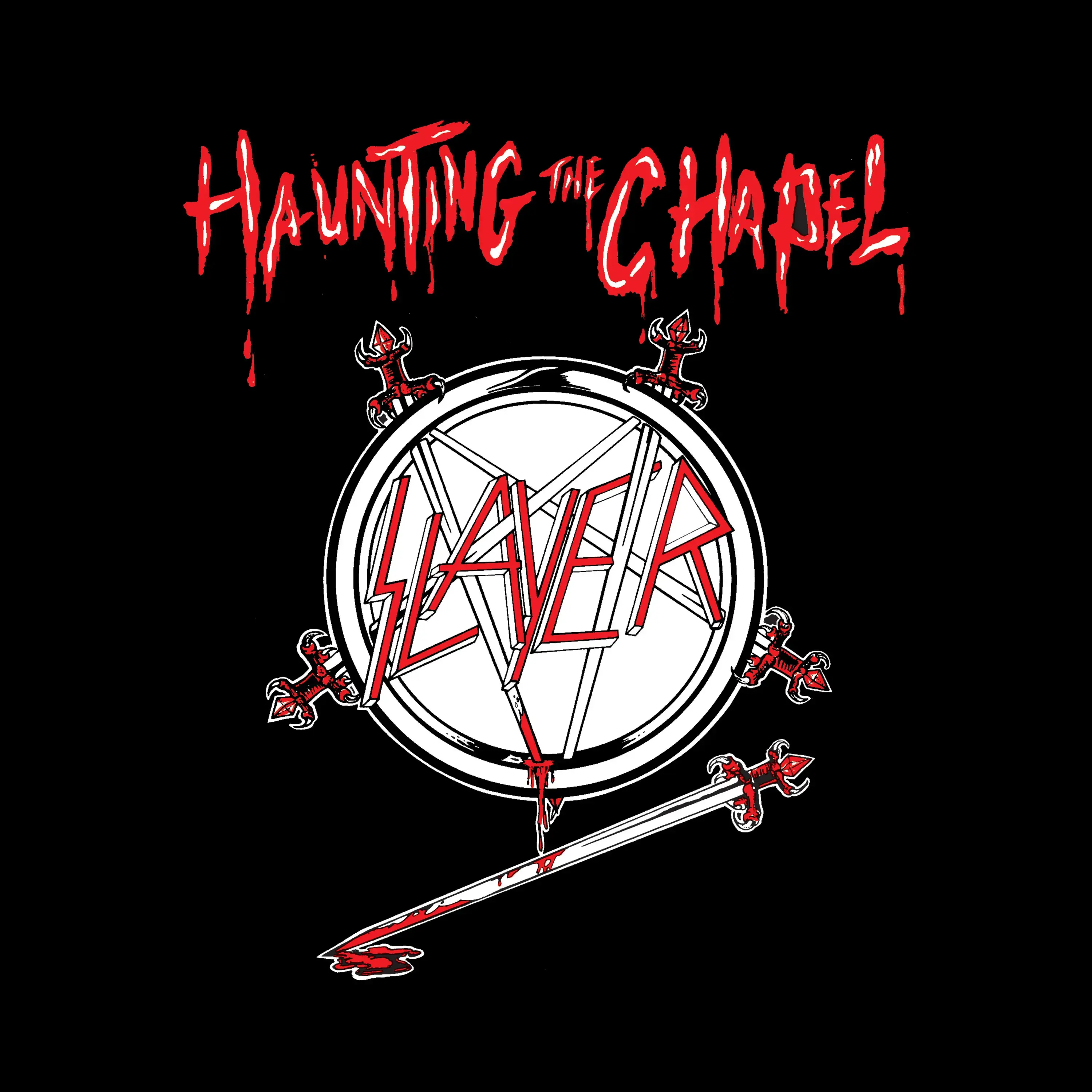 SLAYER - Haunting The Chapel · WHITE LP (Thrash Metal Vinyl) · Bild 1