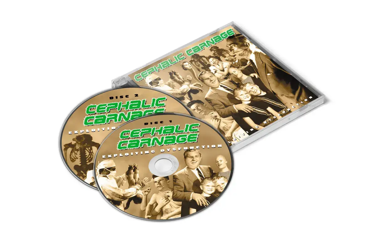 CEPHALIC CARNAGE · Exploiting Dysfunction (25th Anniversary) | 2CD · Bild 2 CEPHALIC CARNAGE · Exploiting Dysfunction (25th Anniversary) | 2CD (Death Metal CDs) · Bild 2