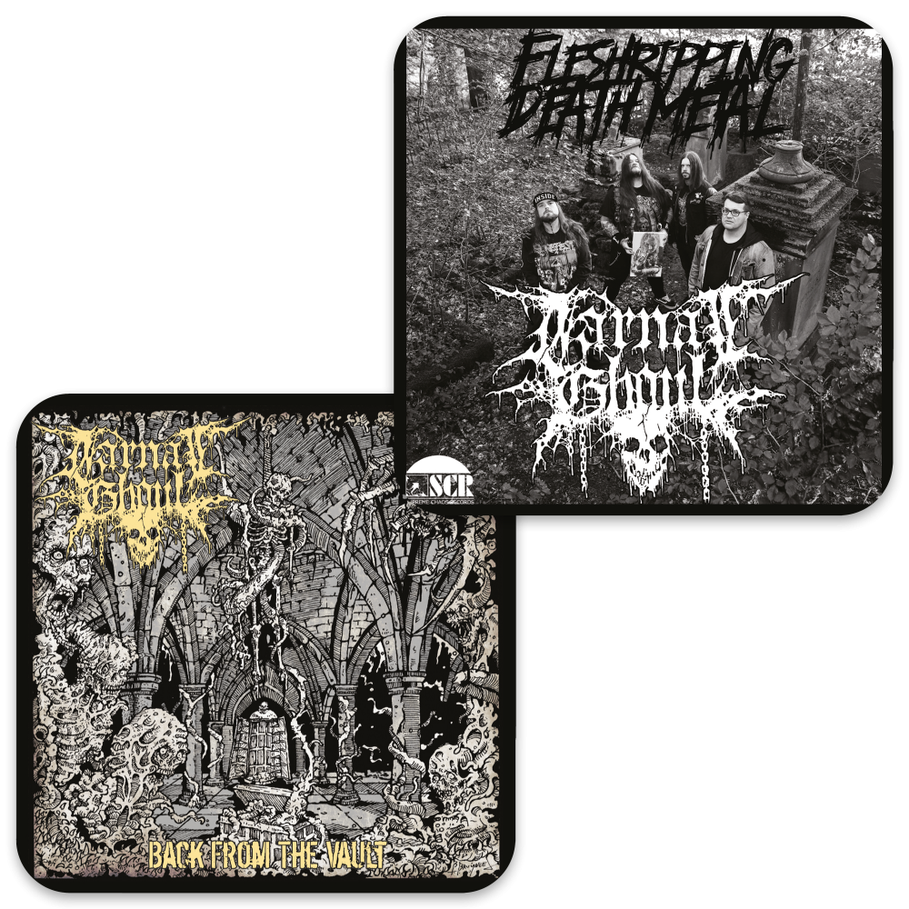 CARNAL GHOUL - Back From The Vault Beer Coaster [COASTER]