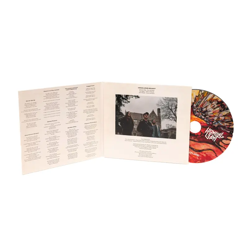 HOWLING GIANT - Glass Future · DIGISLEEVE CD (Stoner Rock/Psychedelic Rock CDs) · Bild 2