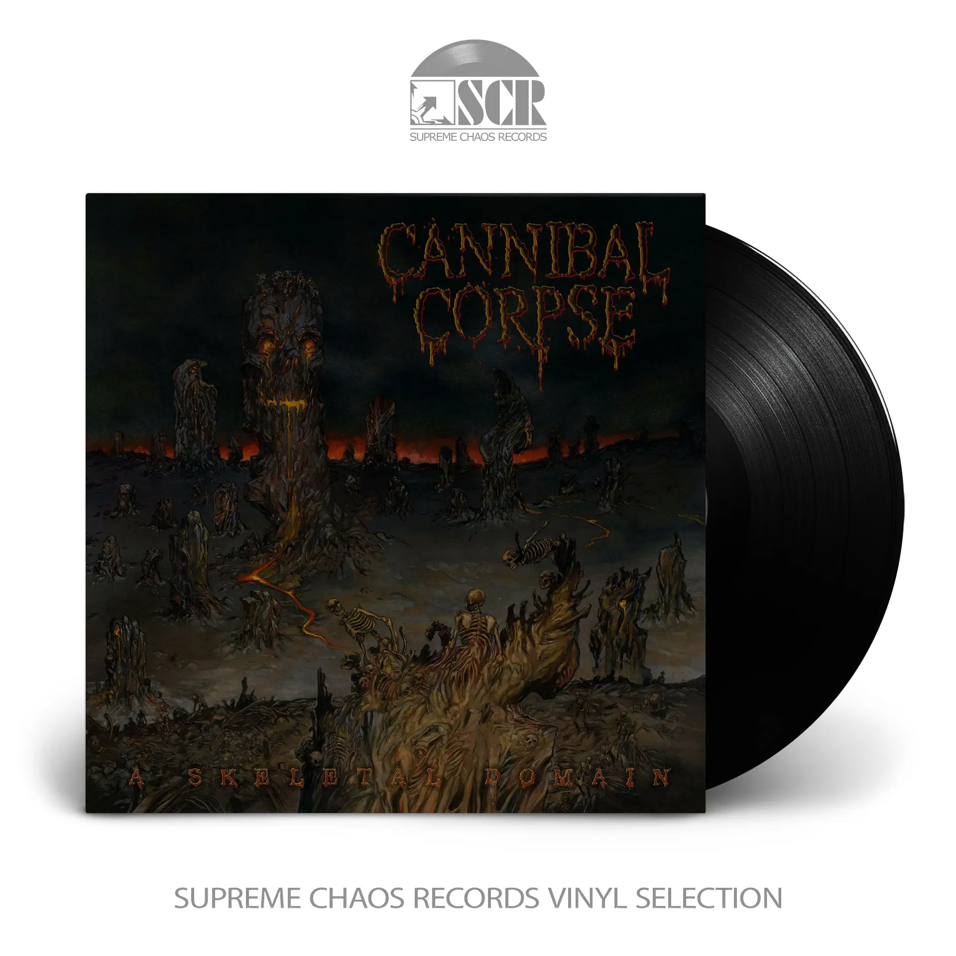 CANNIBAL CORPSE - A Skeletal Domain · BLACK LP CANNIBAL CORPSE - A Skeletal Domain · BLACK LP (Death Metal Vinyl)