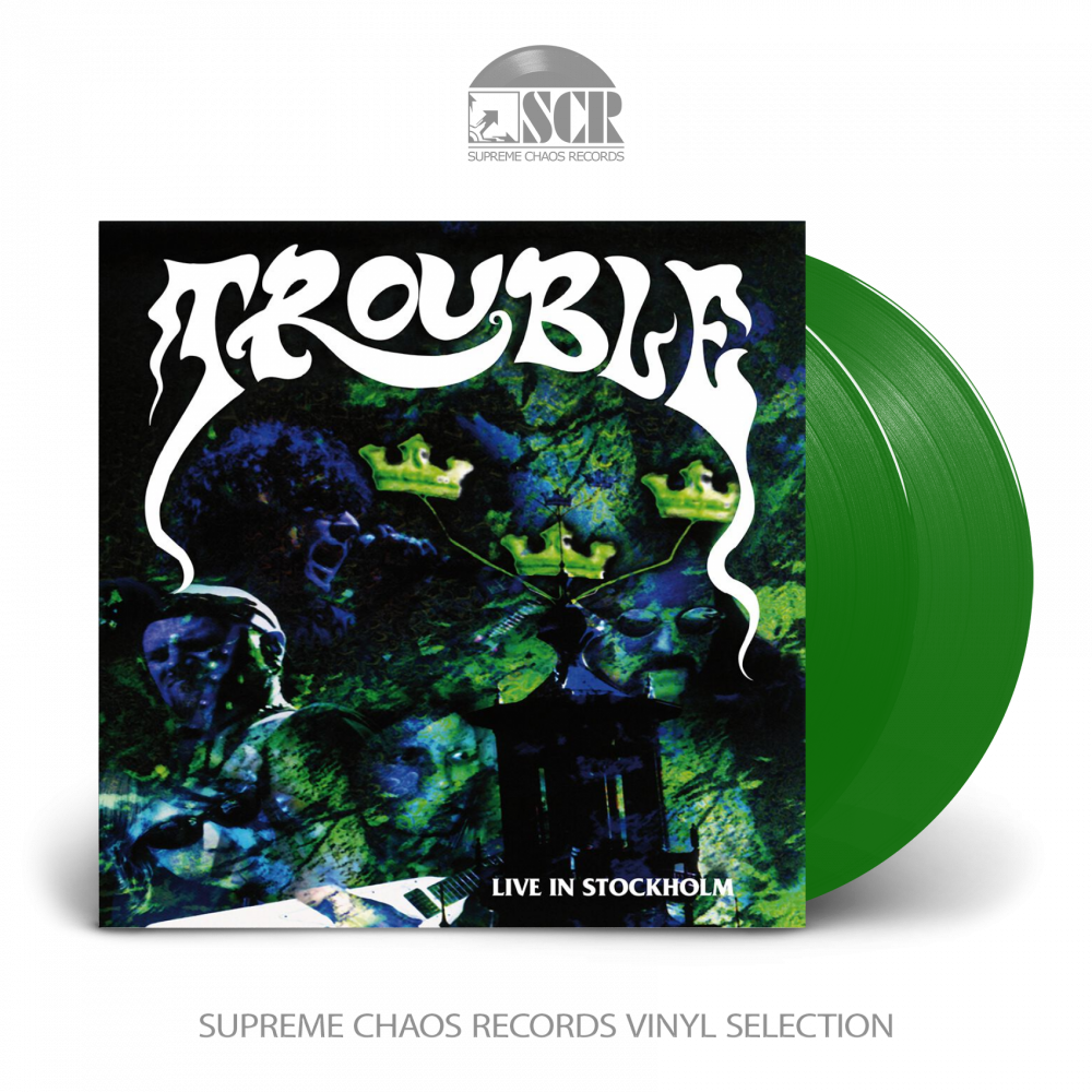 TROUBLE · Live In Stockholm | GREEN 2LP TROUBLE · Live In Stockholm | GREEN 2LP (Doom Metal Vinyl)
