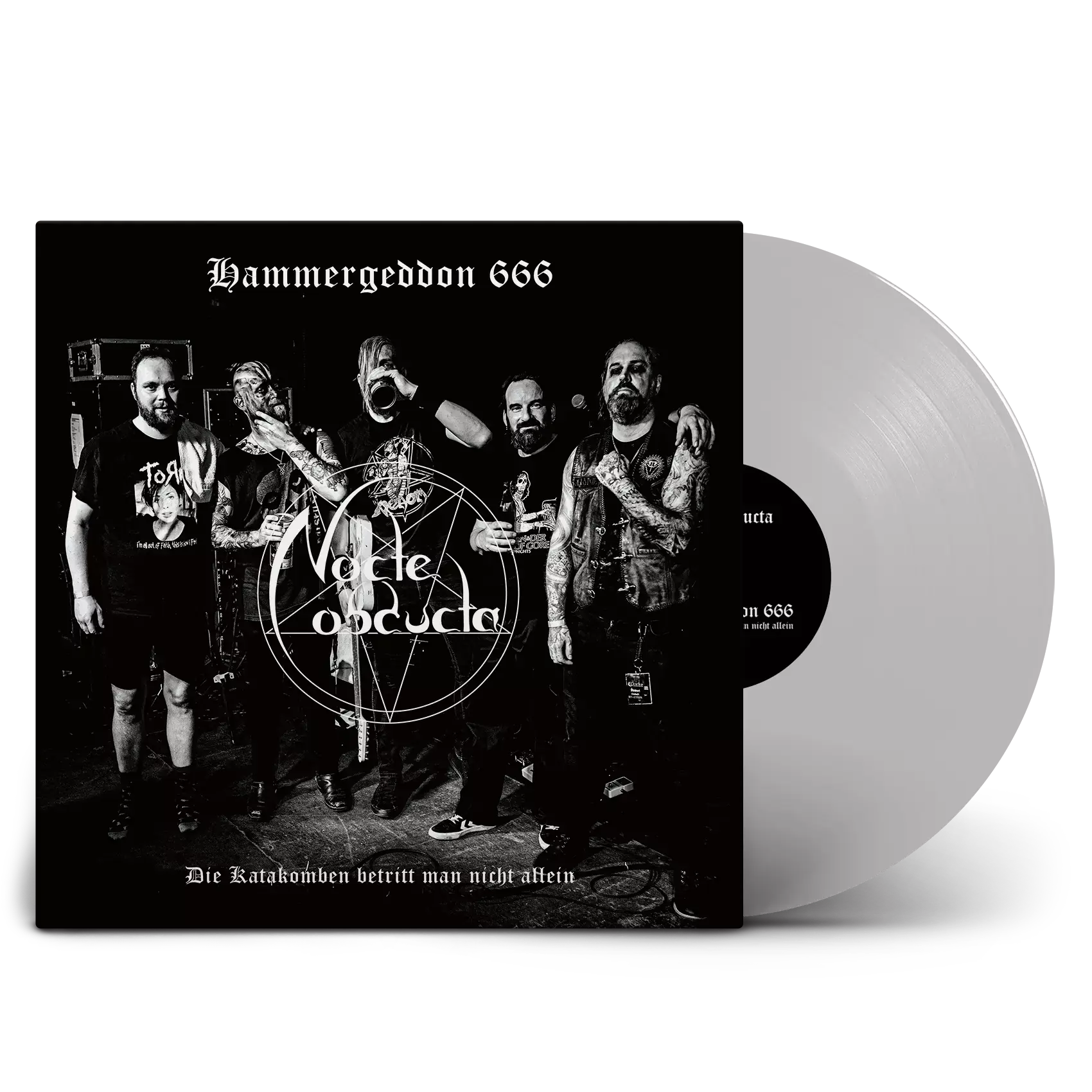 NOCTE OBDUCTA - Hammergeddon 666 · SILVER LP NOCTE OBDUCTA - Hammergeddon 666 · SILVER LP (Black Metal Vinyl)