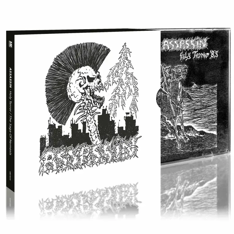 ASSASSIN - Holy Terror / The Saga Of Nemesis · CD (Thrash Metal CDs) · Bild 2