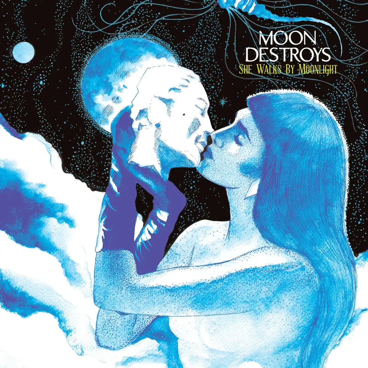MOON DESTROYS - She Walks By Moonlight · DIGIPAK CD (Post Rock/Doom Rock/Shoegaze CDs)