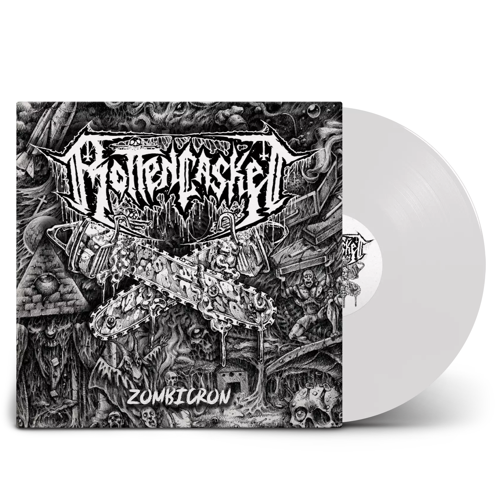 ROTTEN CASKET - Zombicron [WHITE LP]