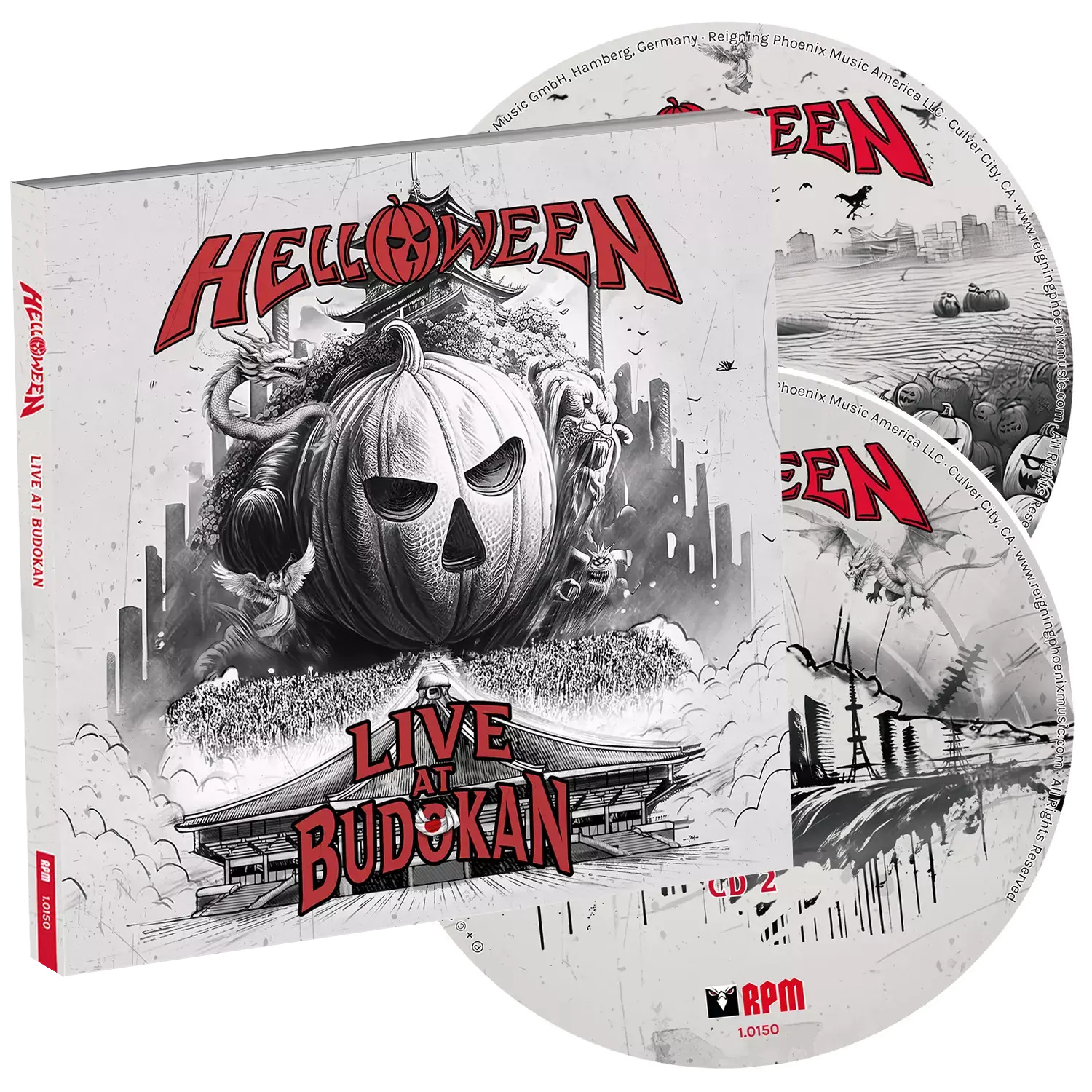 HELLOWEEN - Live At Budokan · 2CD DIGIPAK HELLOWEEN - Live At Budokan · 2CD DIGIPAK (Power Metal CDs)