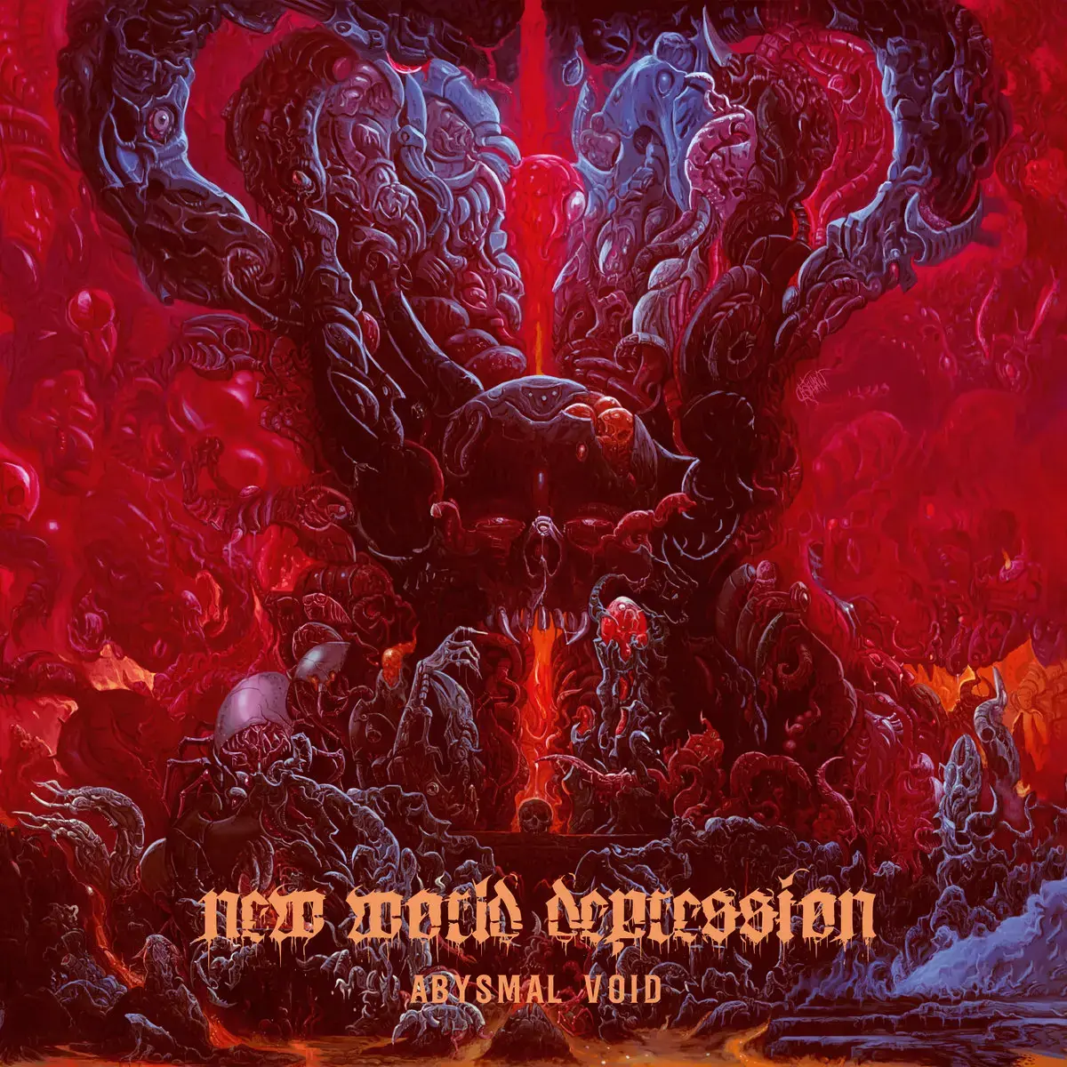 NEW WORLD DEPRESSION - Abysmal Void · BLACK LP (Death Metal Vinyl) · Bild 1