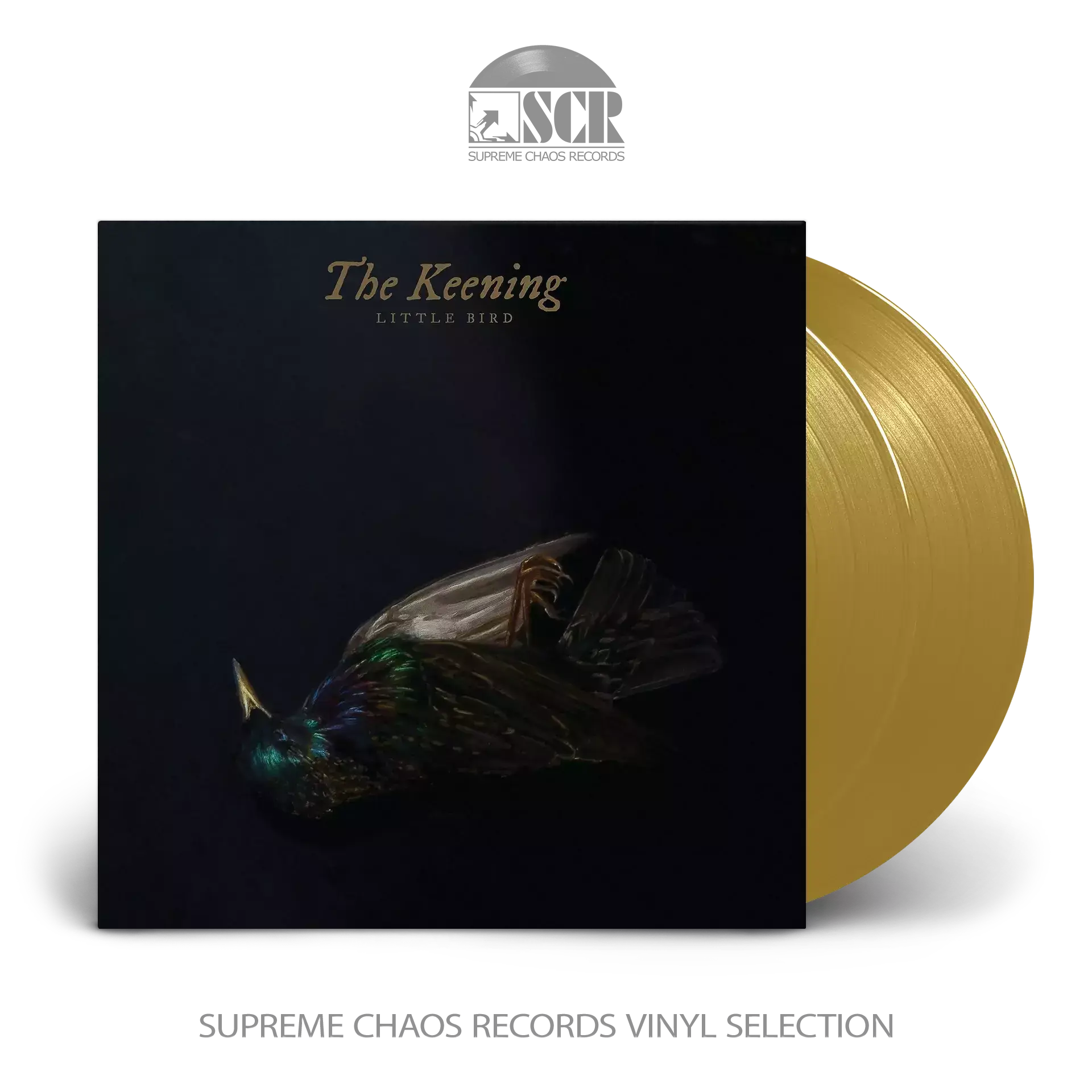 THE KEENING · Little Bird | METALLIC GOLD DLP (Gothic Metal Vinyl)