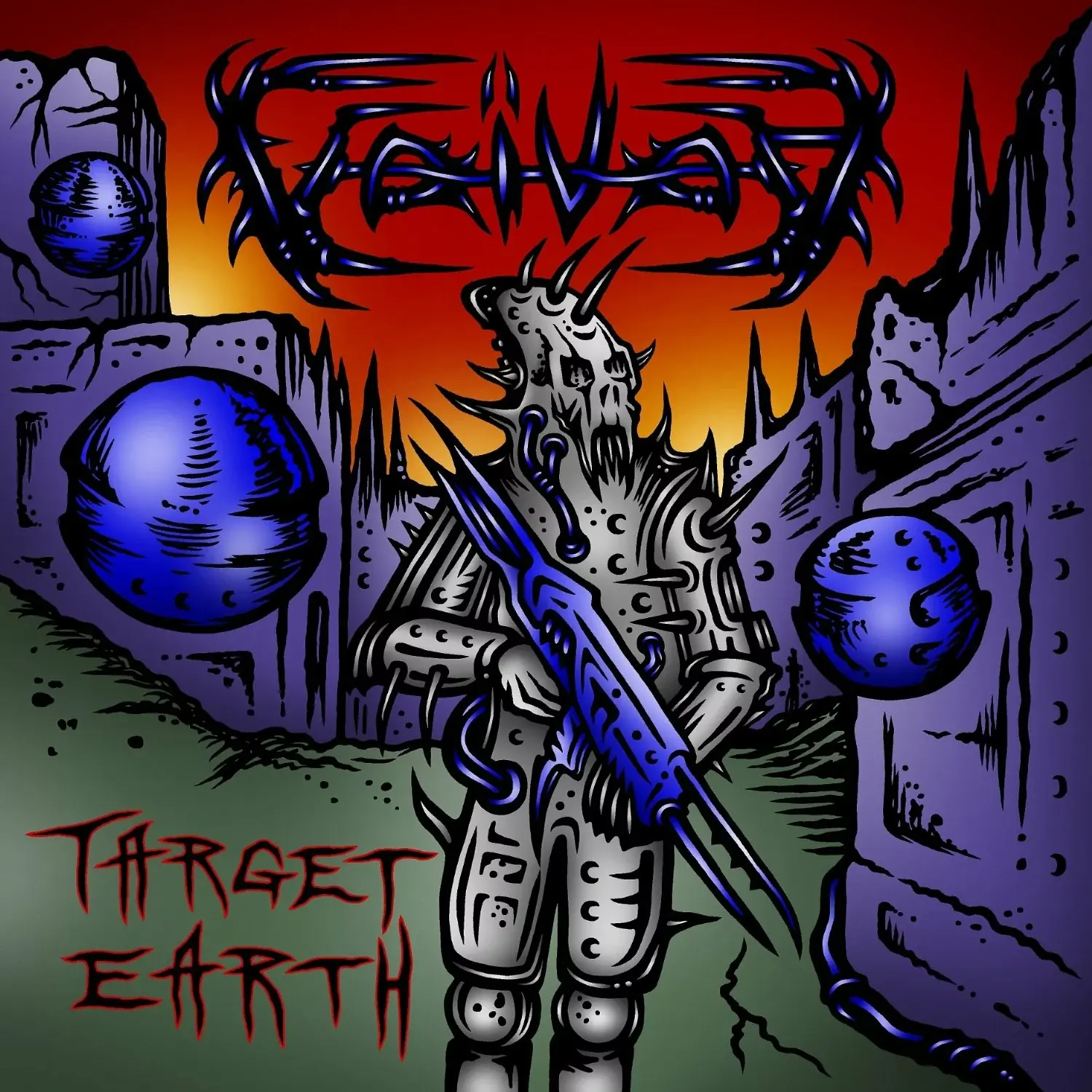 VOIVOD - Target Earth · BLACK DLP · Bild 1 VOIVOD - Target Earth · BLACK DLP (Thrash Metal Vinyl) · Bild 1
