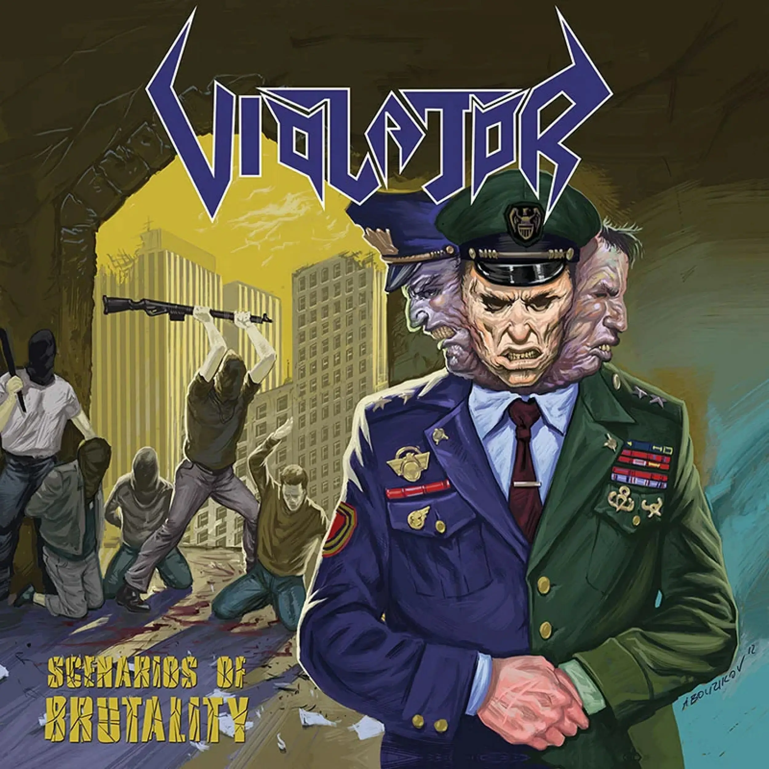 VIOLATOR · Scenarios Of Brutality | BLACK LP (Thrash Metal Vinyl) · Bild 1