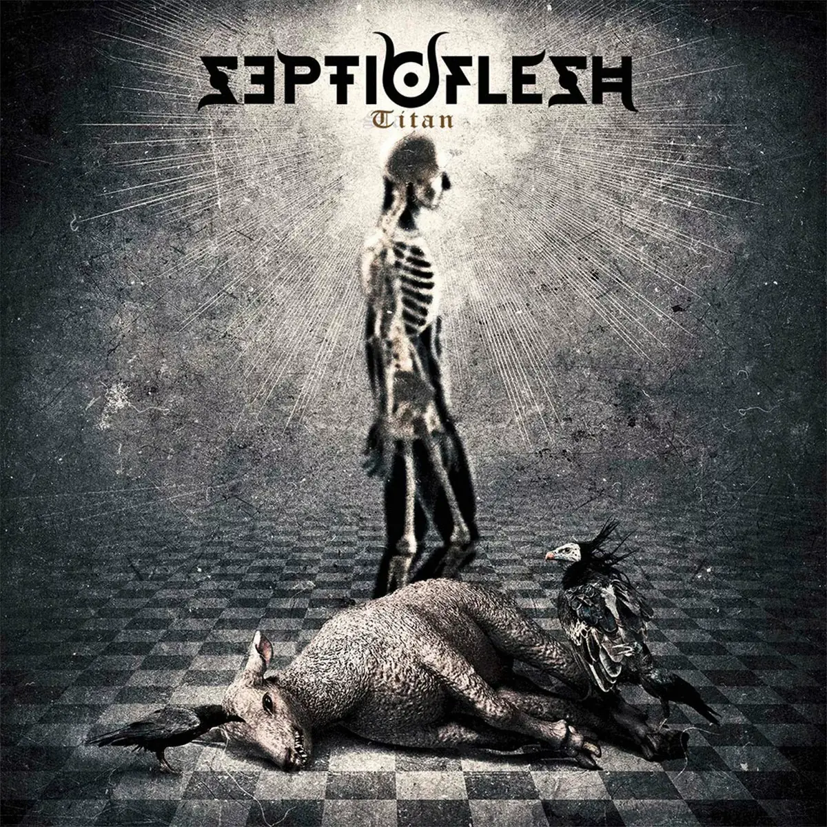 SEPTICFLESH · Titan | BLACK 2LP · Bild 1 SEPTICFLESH · Titan | BLACK 2LP (Death Metal Vinyl) · Bild 1