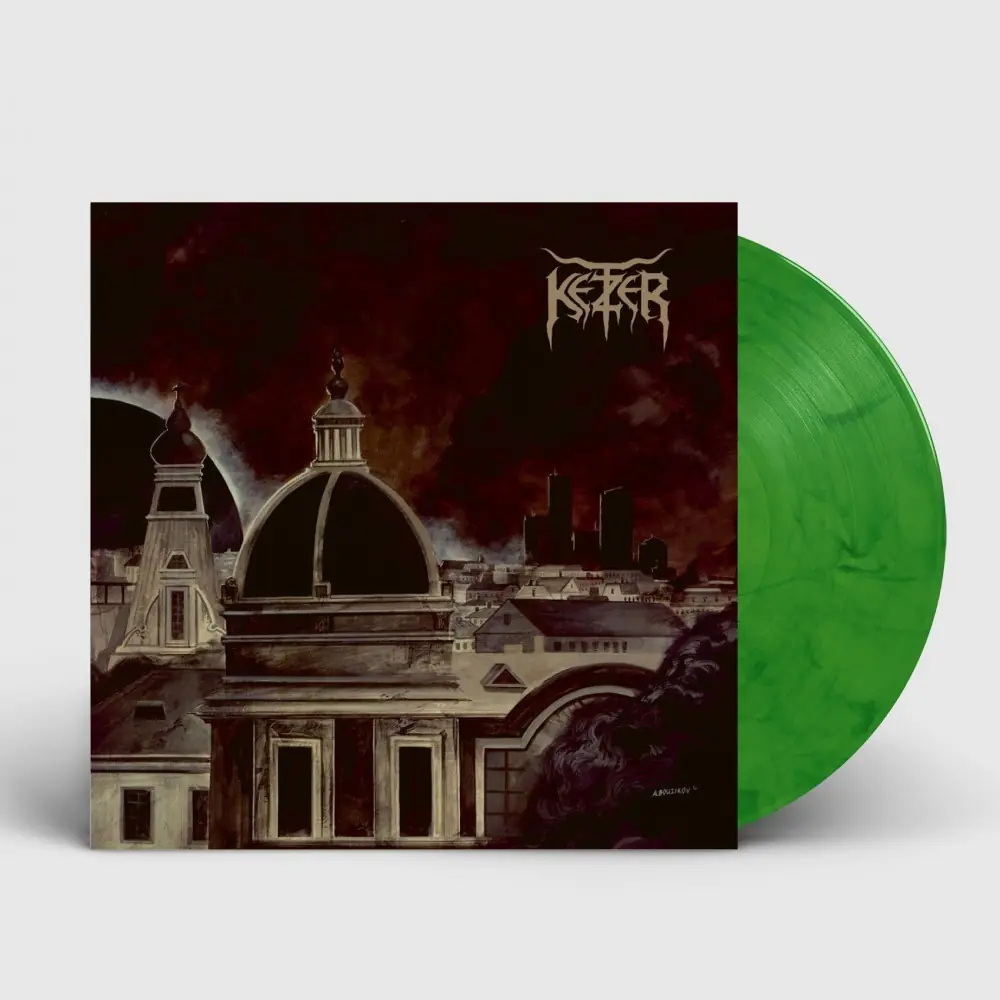 KETZER - Endzeit Metropolis · GREEN/WHITE LP KETZER - Endzeit Metropolis · GREEN/WHITE LP (Thrash Metal Vinyl)