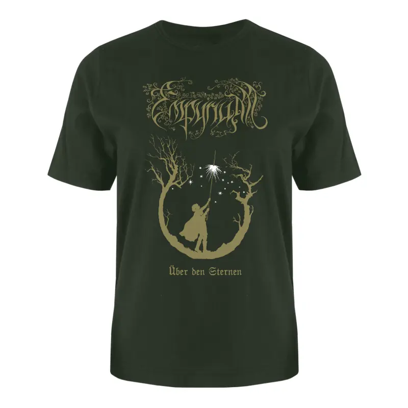 EMPIRIUM · Über den Sternen | GREEN T-SHIRT EMPIRIUM · Über den Sternen | GREEN T-SHIRT (Black Metal/Folk/Gothic Metal Clothes)
