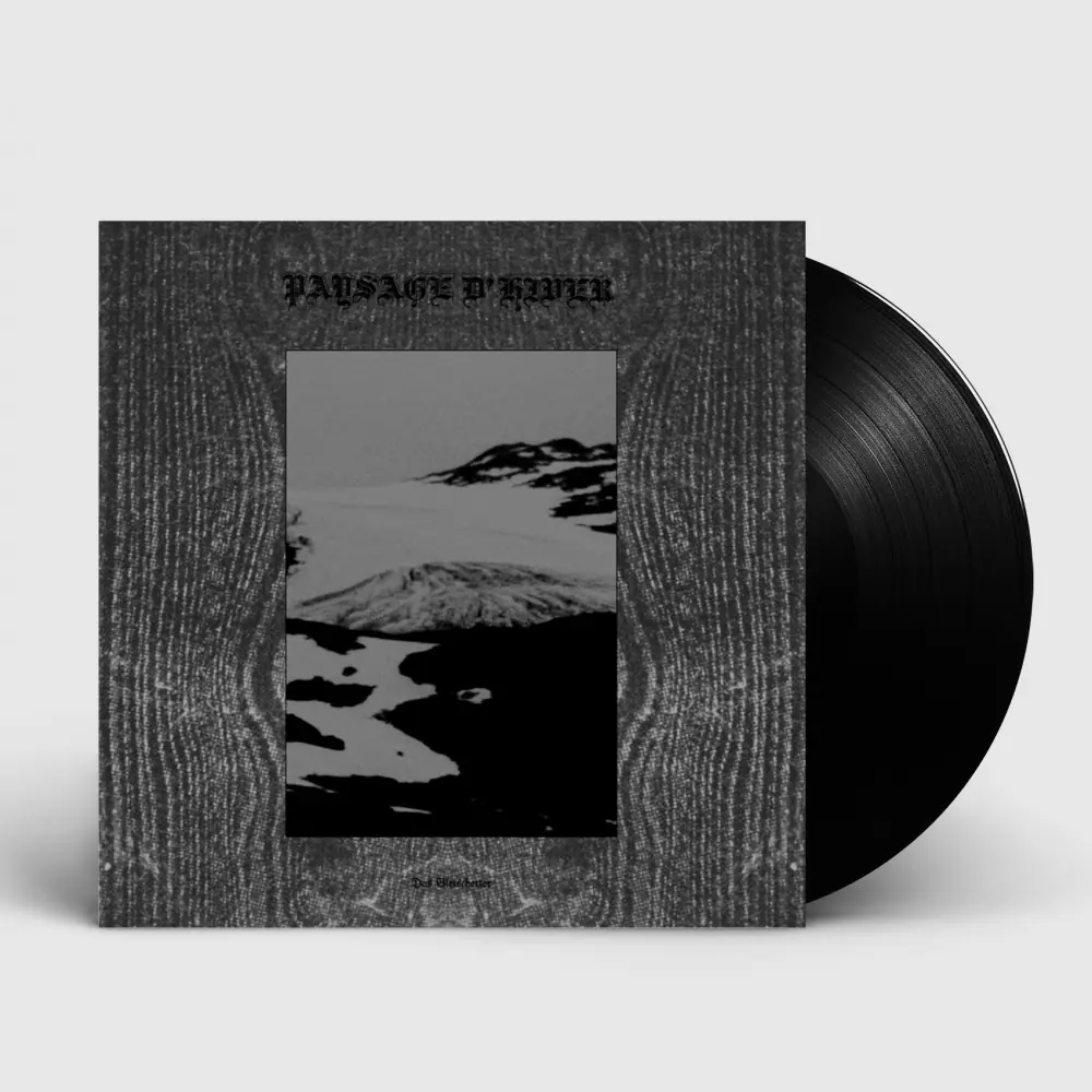 PAYSAGE D'HIVER - Das Gletschertor / Das Schwarze Metall-Eisen · BLACK LP (Black Metal Vinyl)