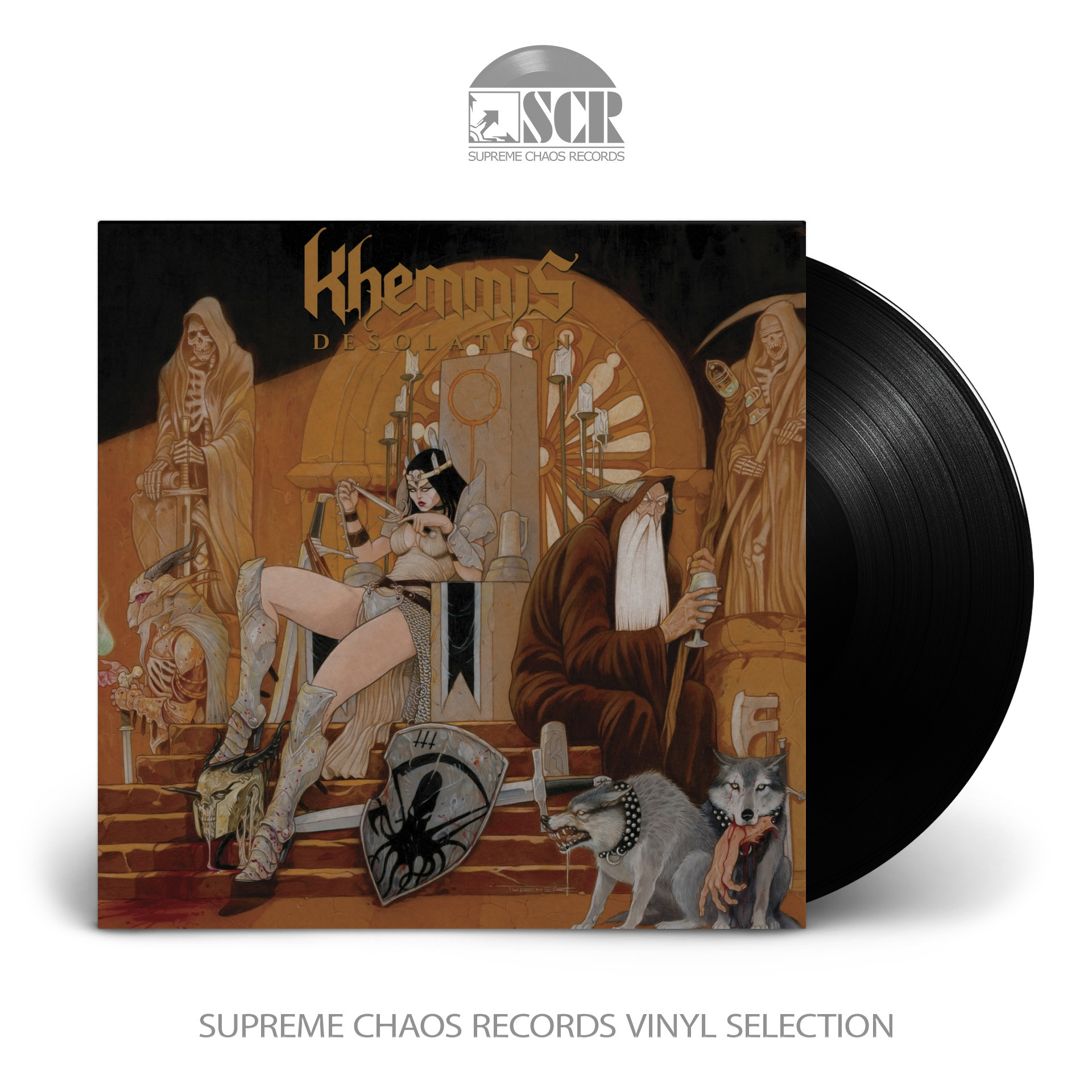 KHEMMIS - Desolation · BLACK LP (Heavy Metal Vinyl)