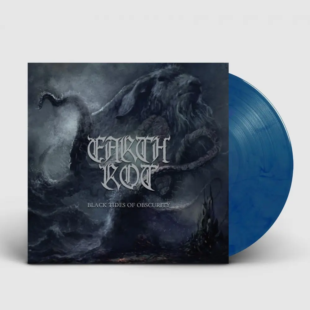 EARTH ROT - Black Tides Of Obscurity · BLUE LP (Death Metal Vinyl)