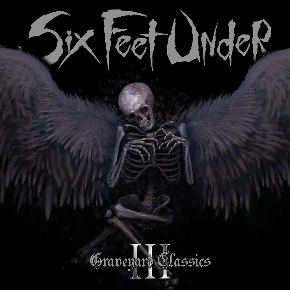 SIX FEET UNDER - Graveyard Classics III · WHITE/BLACK SPLATTER LP (Death Metal Vinyl) · Bild 1