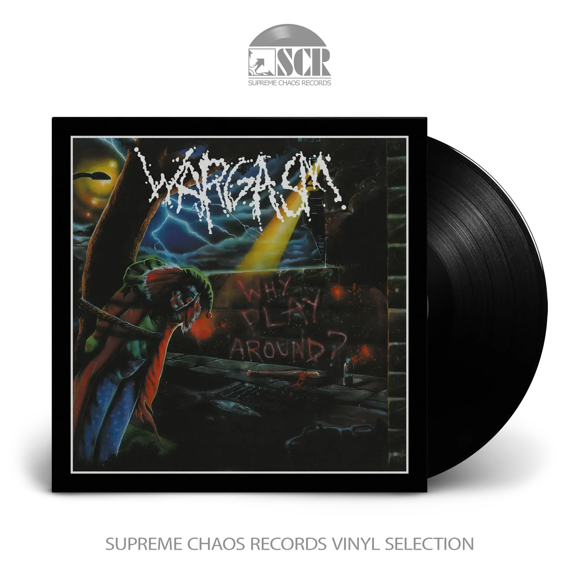 WARGASM · Why Play Around? | BLACK LP WARGASM · Why Play Around? | BLACK LP (Thrash Metal Vinyl)