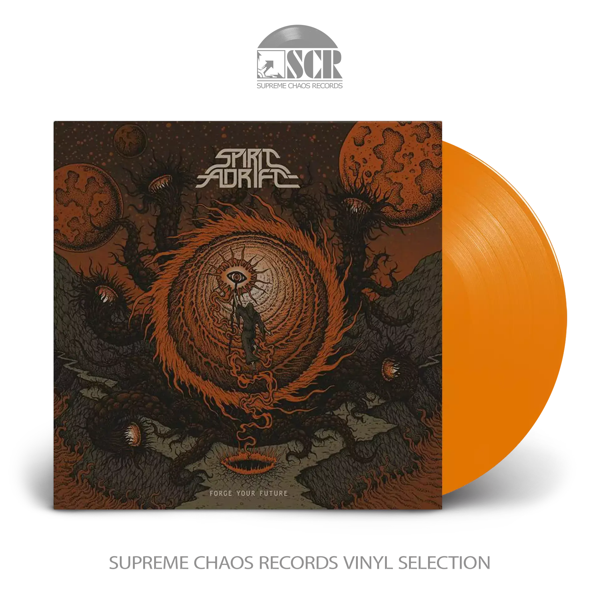 SPIRIT ADRIFT · Forge Your Future EP | ORANGE LP SPIRIT ADRIFT · Forge Your Future EP | ORANGE LP (Hard Rock Vinyl)