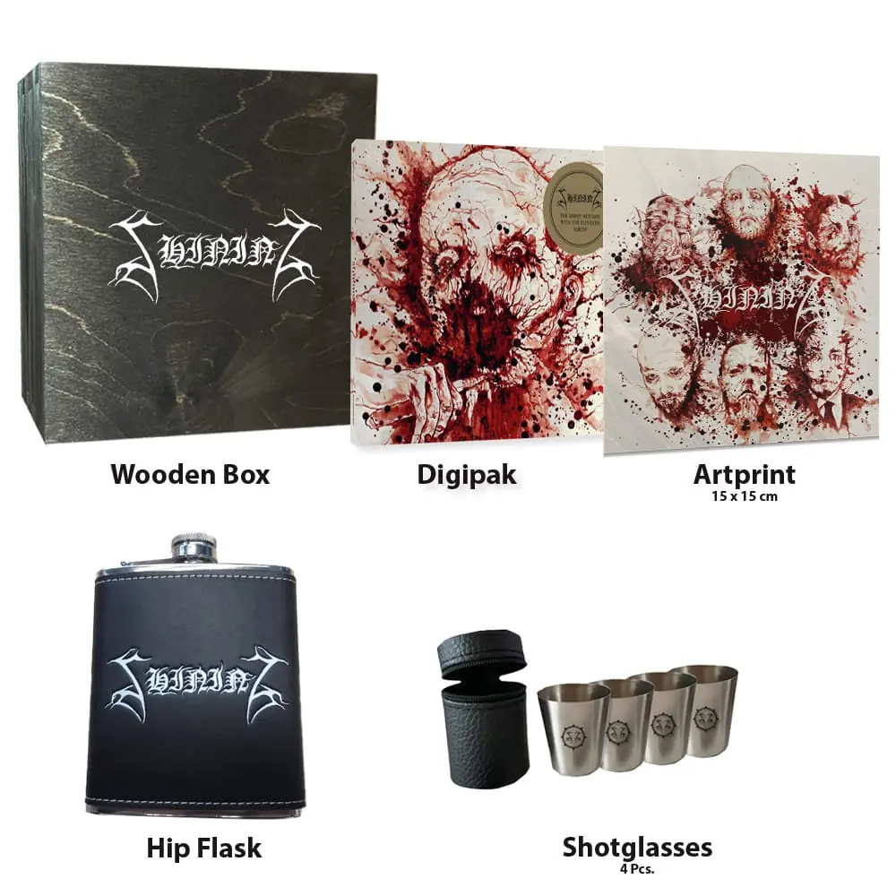 SHINING - Shining · WOODEN CD BOXSET (Black Metal CDs)