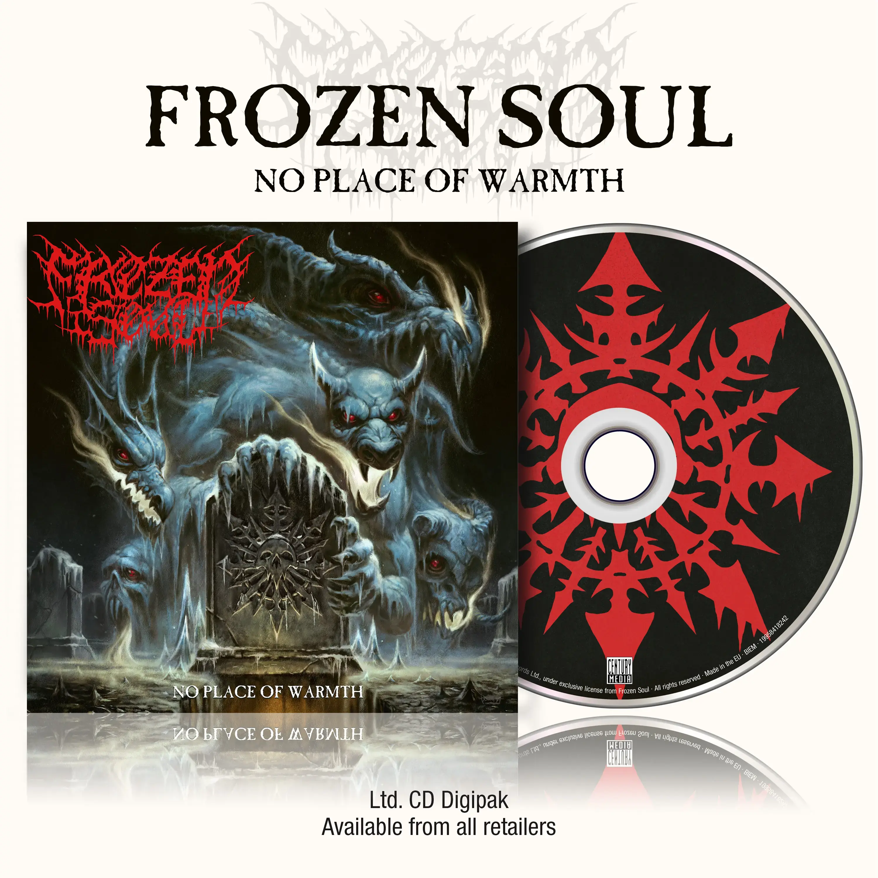FROZEN SOUL · No Place Of Warmth | DIGIPAK CD · Bild 2 FROZEN SOUL · No Place Of Warmth | DIGIPAK CD (Death Metal CDs) · Bild 2