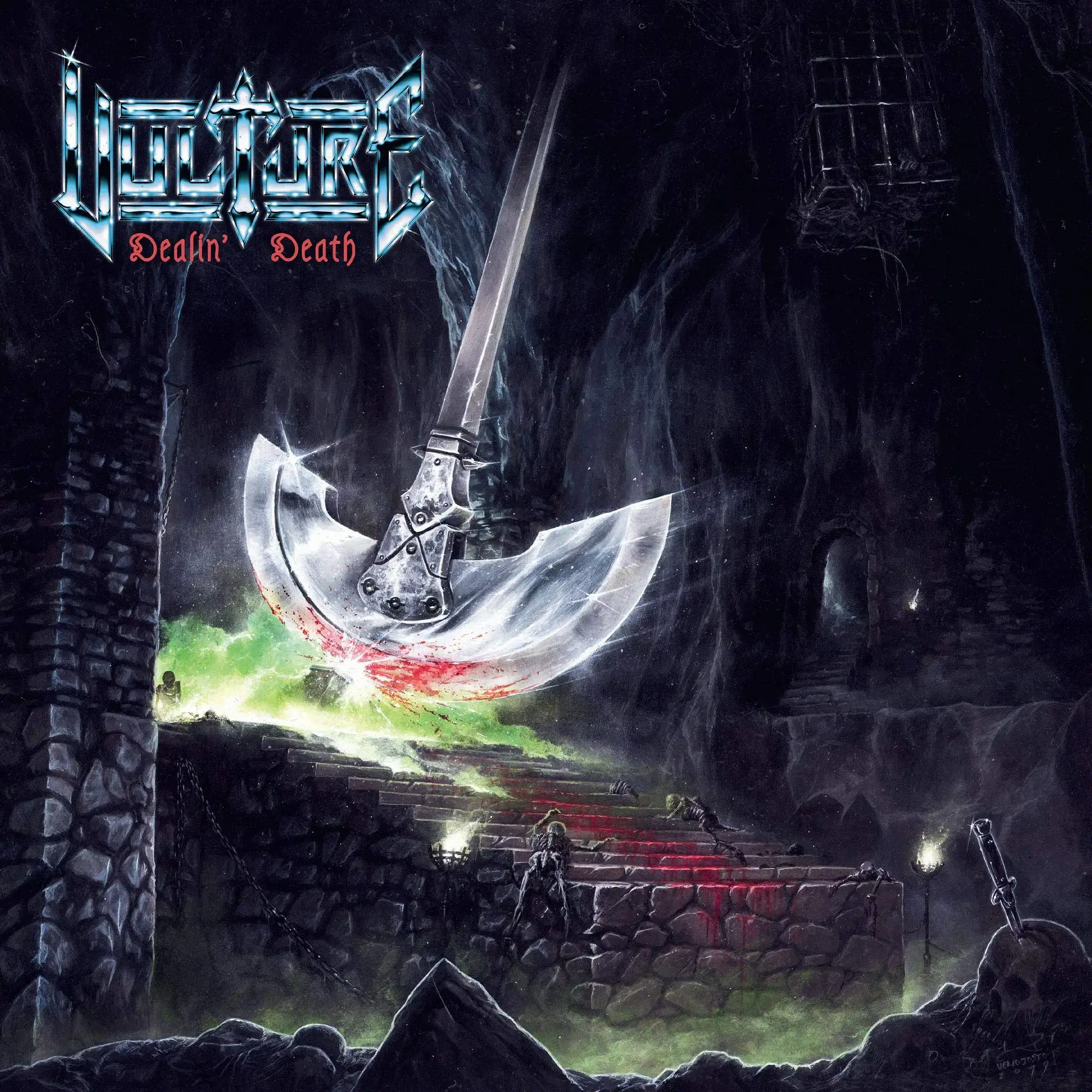 VULTURE · Dealin' Death | BLACK LP · Bild 1 VULTURE · Dealin' Death | BLACK LP (Heavy Metal Vinyl) · Bild 1