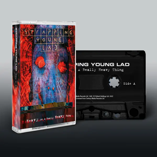 STRAPPING YOUNG LAD - Heavy As A Really Heavy Thing · BLACK TAPE STRAPPING YOUNG LAD - Heavy As A Really Heavy Thing · BLACK TAPE (Death Metal Tapes)