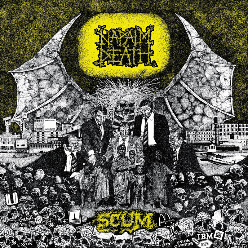 NAPALM DEATH - Scum [BLACK LP]