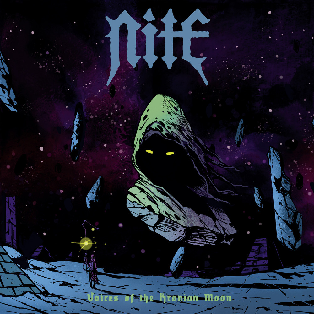 NITE - Voices of the Kronian Moon · PURPLE/RED LP (Heavy Metal Vinyl) · Bild 1