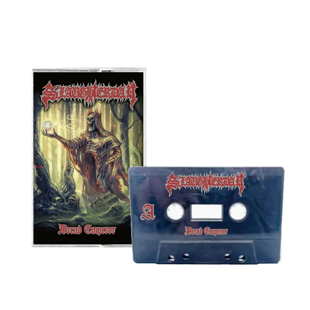 SLAUGHTERDAY - Dread Emperor · BLACK TAPE SLAUGHTERDAY - Dread Emperor · BLACK TAPE (Death Metal Tapes)
