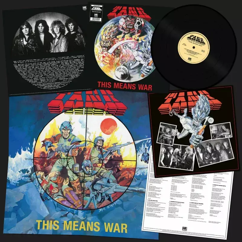TANK · This Means War (Regular Edition) | BLACK LP (Heavy Metal Vinyl)