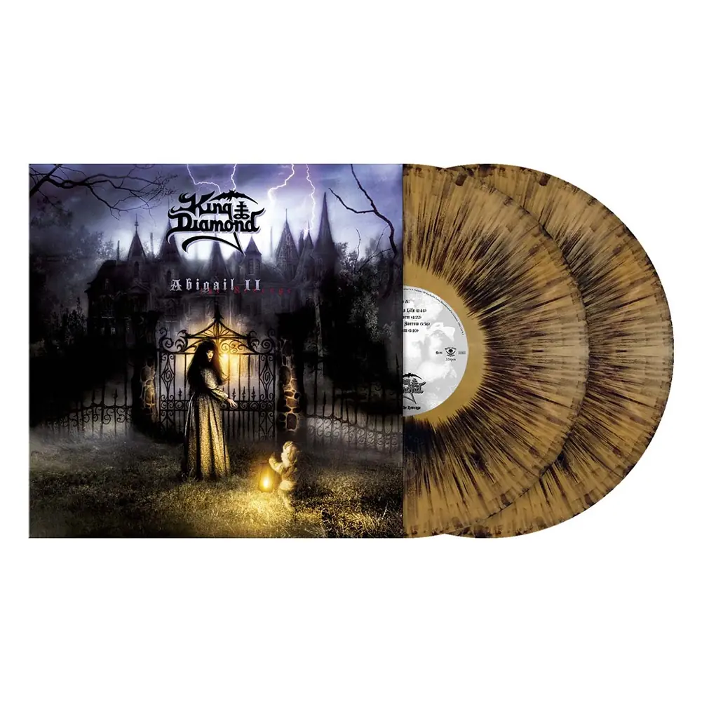 KING DIAMOND · Abigail II: The Revenge | GOLD BLACK DUST 2LP KING DIAMOND · Abigail II: The Revenge | GOLD BLACK DUST 2LP (Heavy Metal Vinyl)