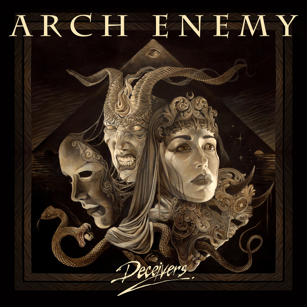 ARCH ENEMY - Deceivers · GLOW IN THE DARK LP (Death Metal Vinyl) · Bild 1