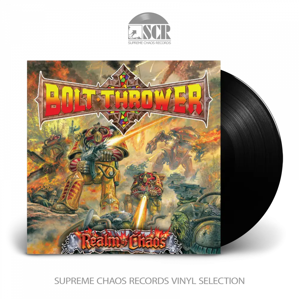 BOLT THROWER · Realm Of Chaos | BLACK LP (Death Metal Vinyl)