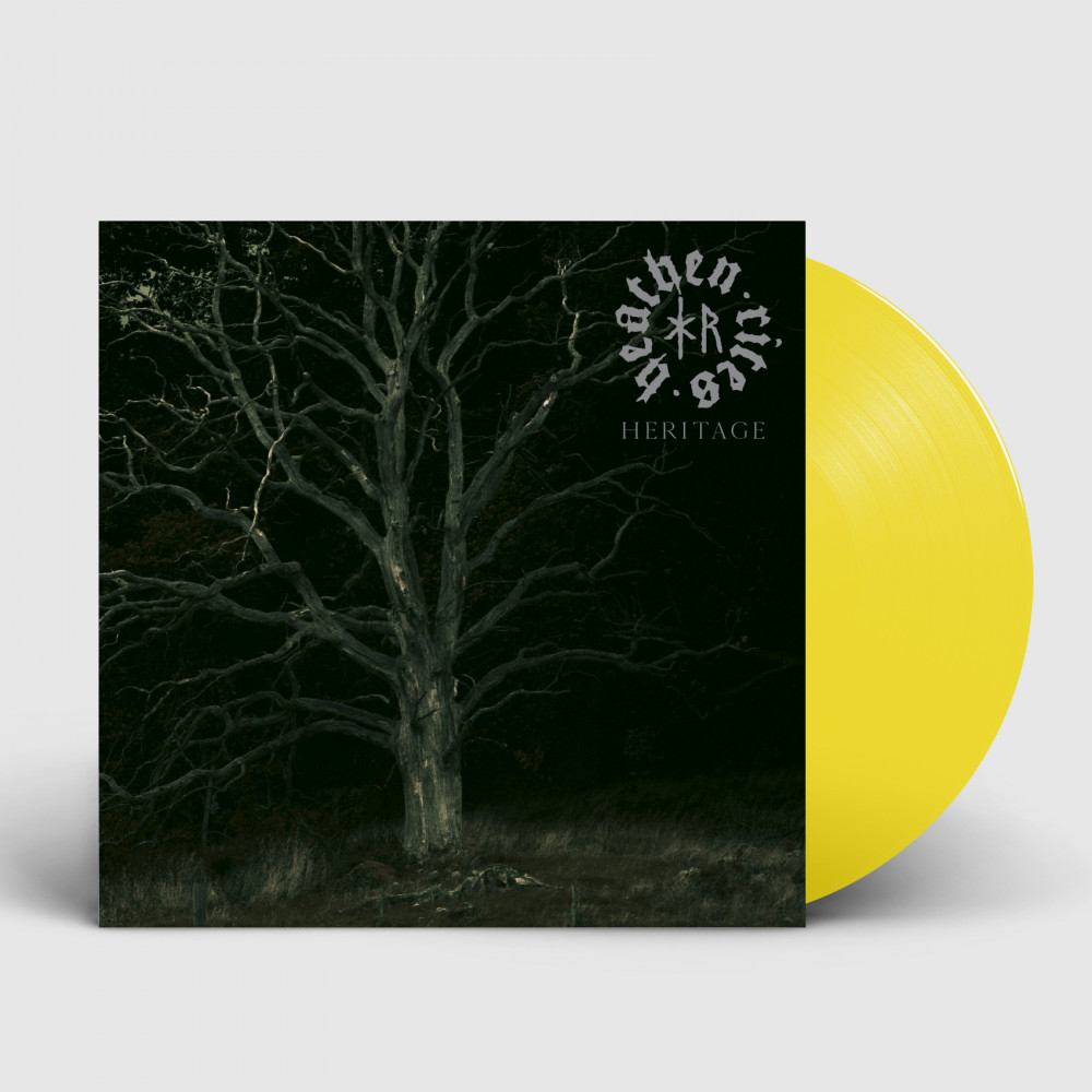 HEATHEN RITES - Heritage · YELLOW LP (Doom Metal Vinyl)