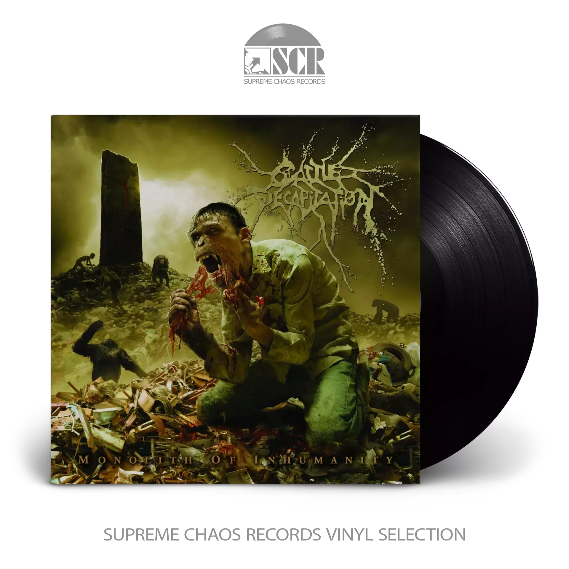 CATTLE DECAPITATION - Monolith of Inhumanity · BLACK LP (Death Metal Vinyl)