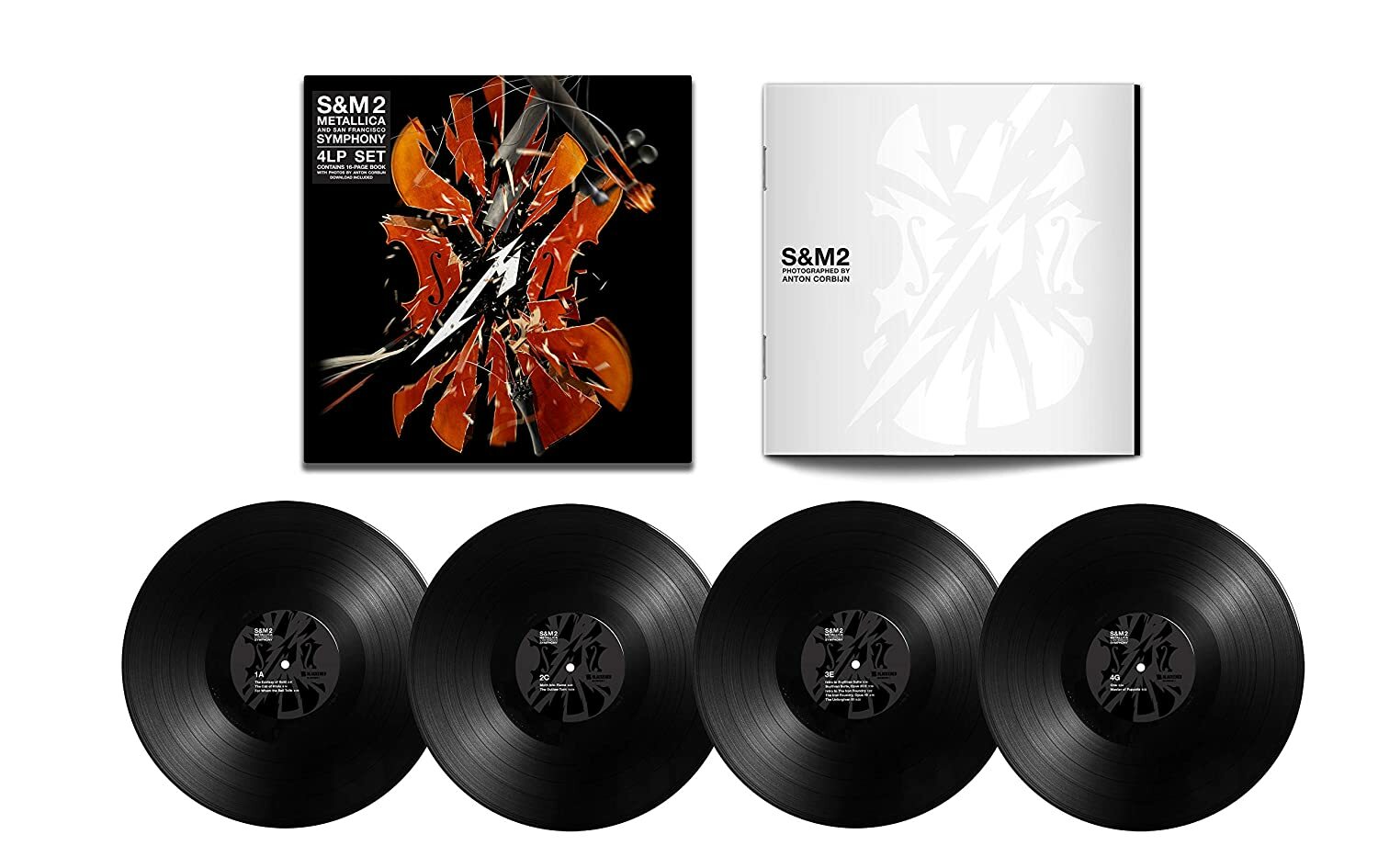 METALLICA - S & M 2 [BLACK[ · 4LP METALLICA - S & M 2 [BLACK[ · 4LP (Heavy Metal Vinyl)