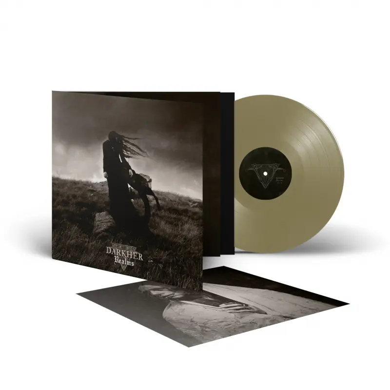 DARKHER - Realms · GOLD LP (Doom Metal Vinyl)