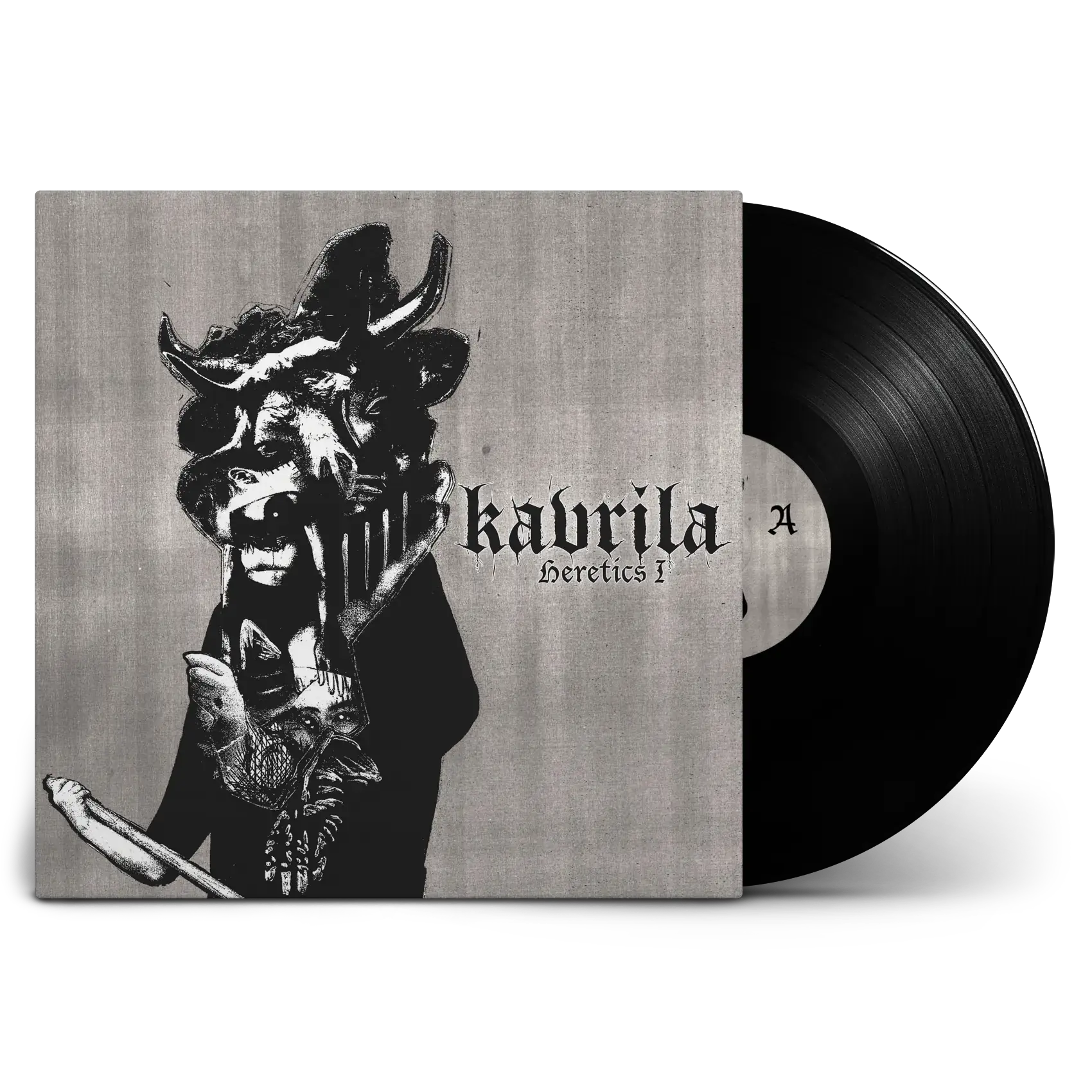 KAVRILA - Heretics I · BLACK LP (Sludge/Doom Metal/Black Metal/Hardcore Vinyl)