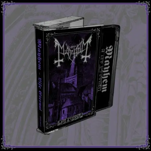 MAYHEM · Life Eternal | BLACK TAPE MAYHEM · Life Eternal | BLACK TAPE (Black Metal Tapes)