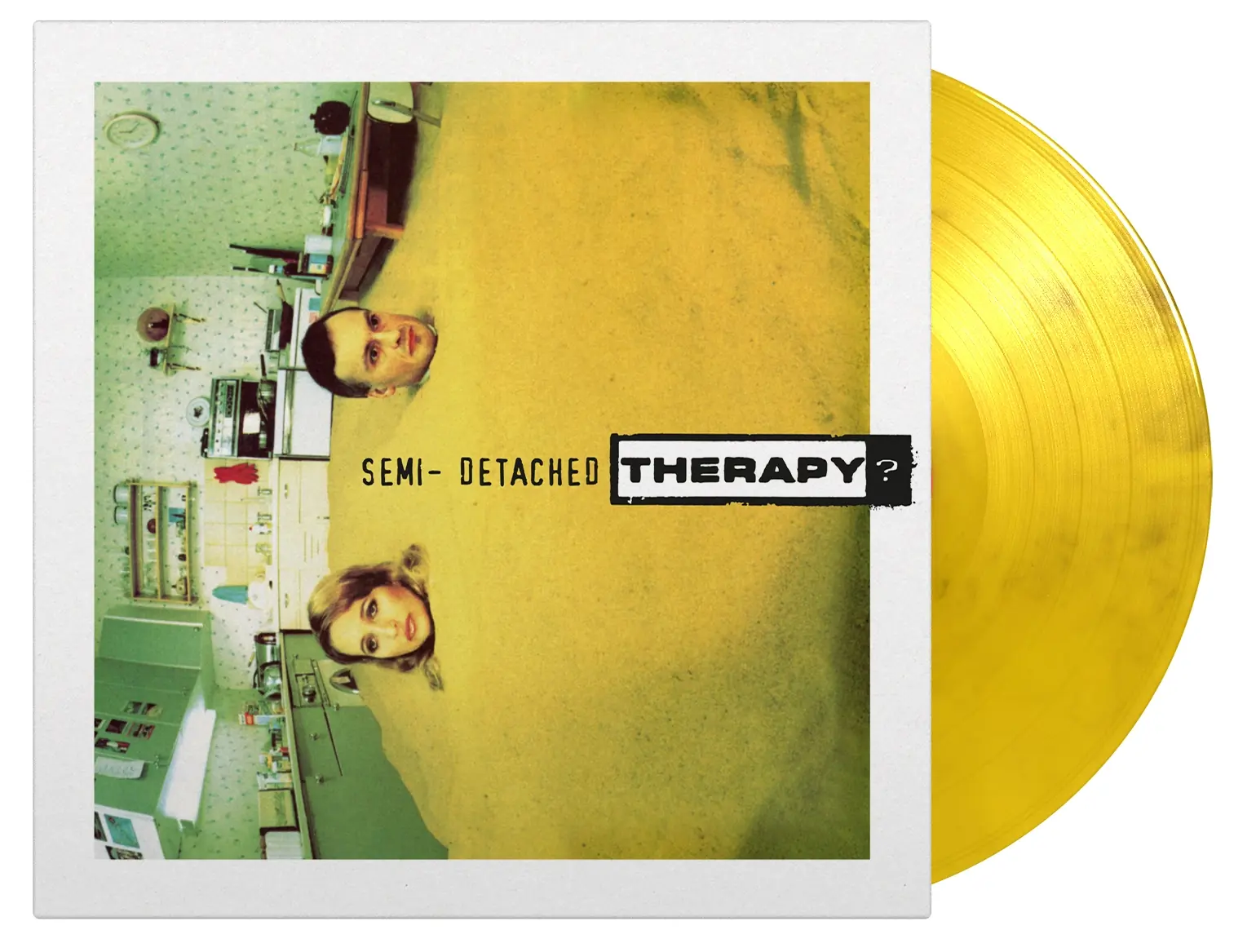 THERAPY? · Semi-Detached | YELLOW/BLACK MARBLED LP THERAPY? · Semi-Detached | YELLOW/BLACK MARBLED LP (Alternative Rock Vinyl)