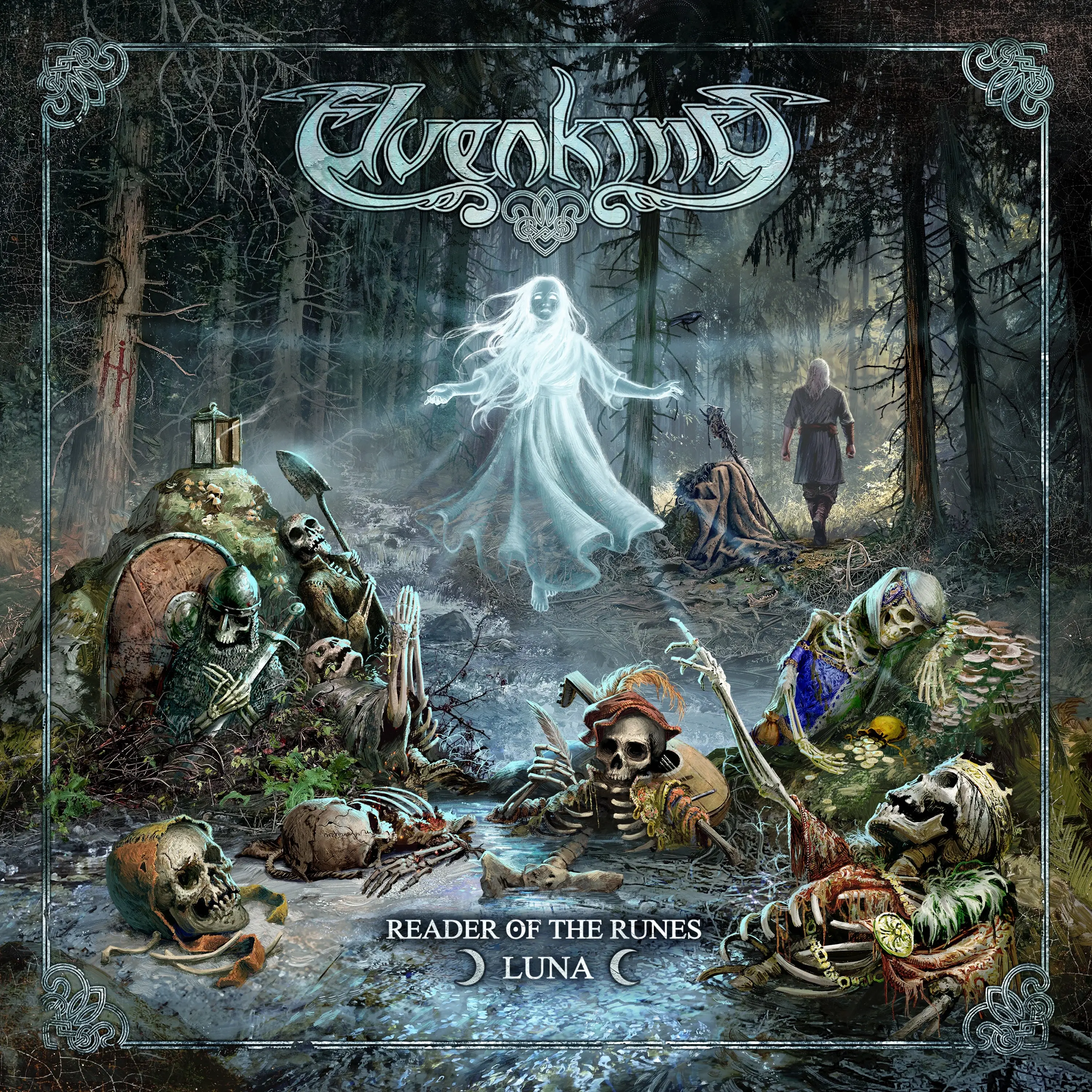 ELVENKING - Reader Of The Runes-Luna · BLACK 2LP (Heavy Metal Vinyl) · Bild 1