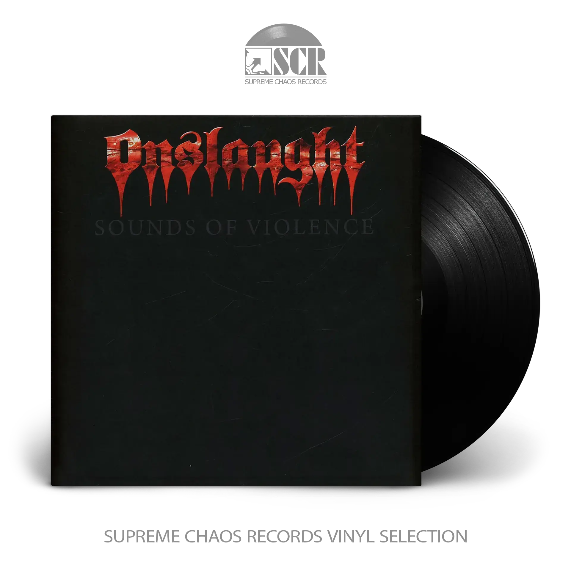 ONSLAUGHT - Sounds Of Violence · BLACK LP ONSLAUGHT - Sounds Of Violence · BLACK LP (Thrash Metal Vinyl)