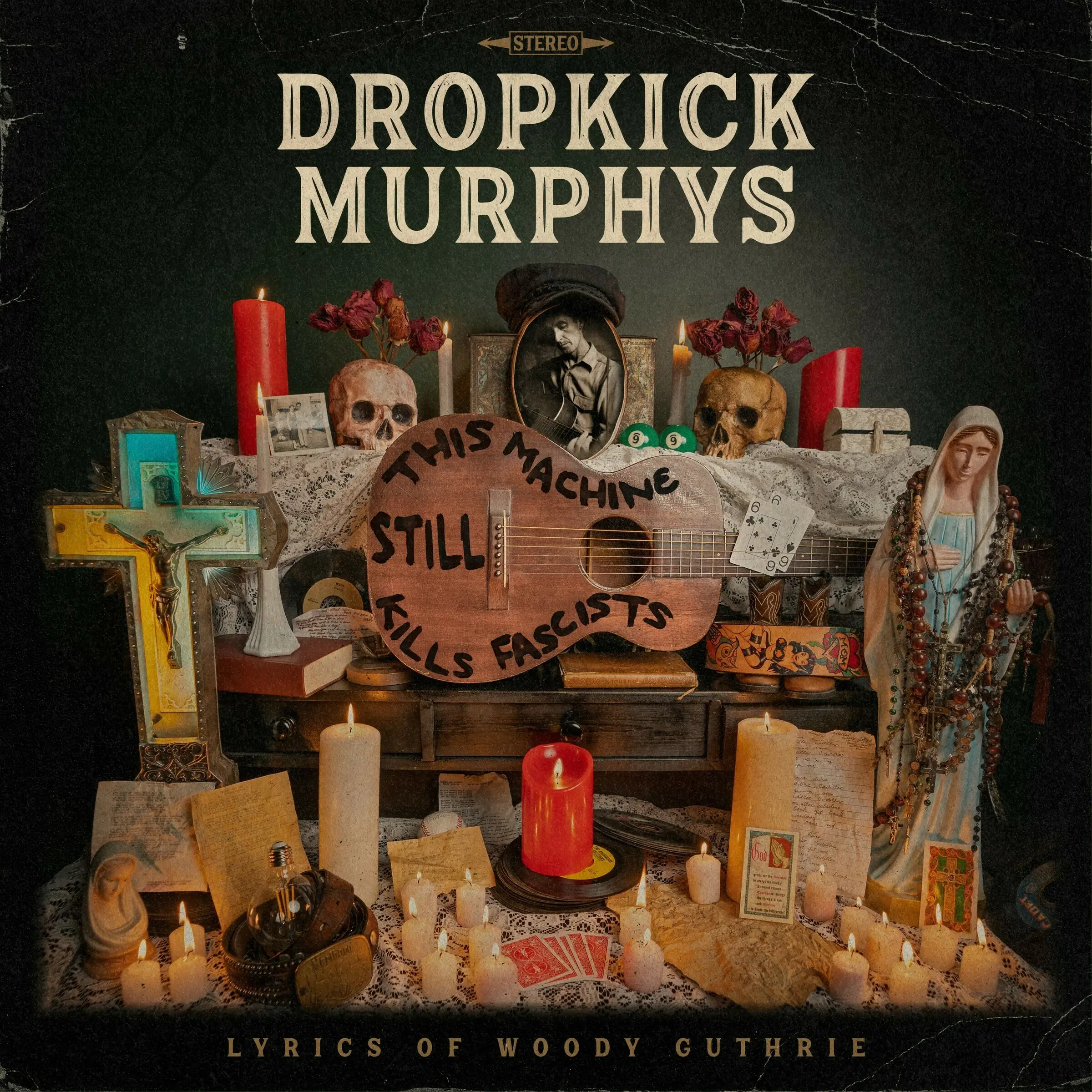 DROPKICK MURPHYS FEAT. WOODY GUTHRIE · This Machine Still Kills Fascists | CRYSTAL CLEAR LP (Punk Rock Vinyl) · Bild 1