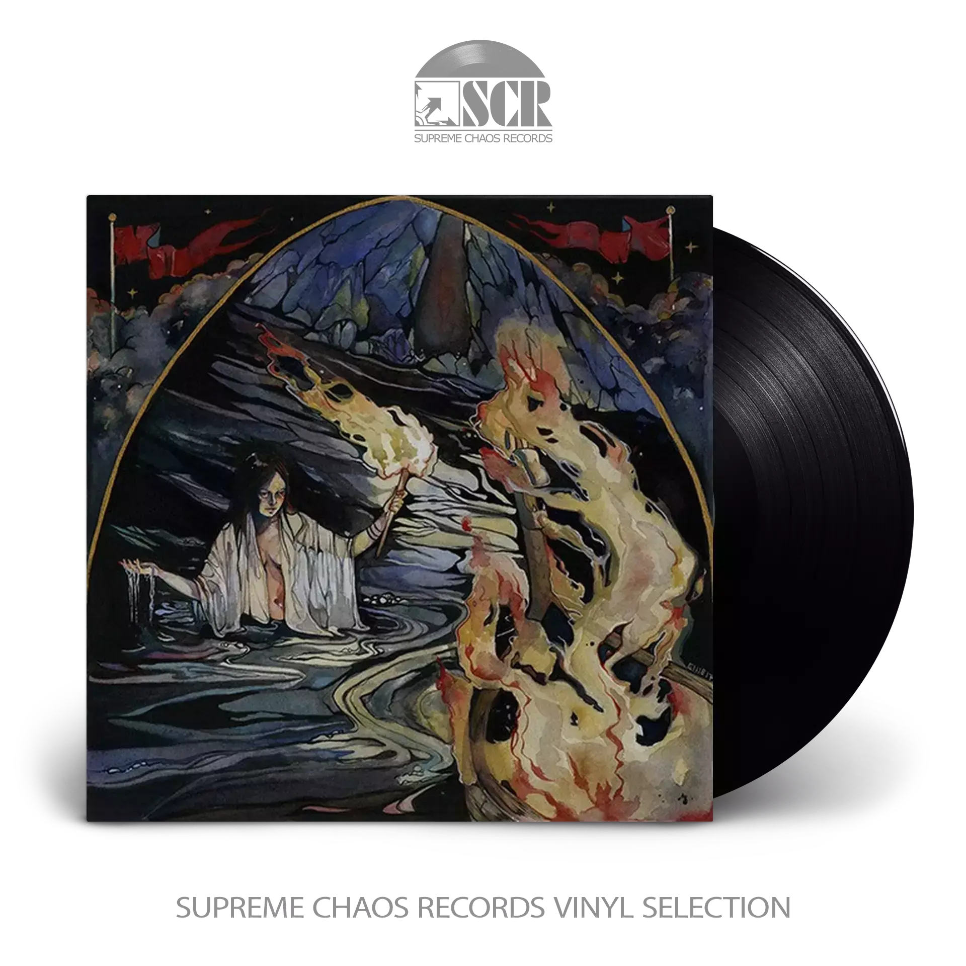 RIVER BLACK · River Black | BLACK LP (Hardcore/Heavy Metal Vinyl)