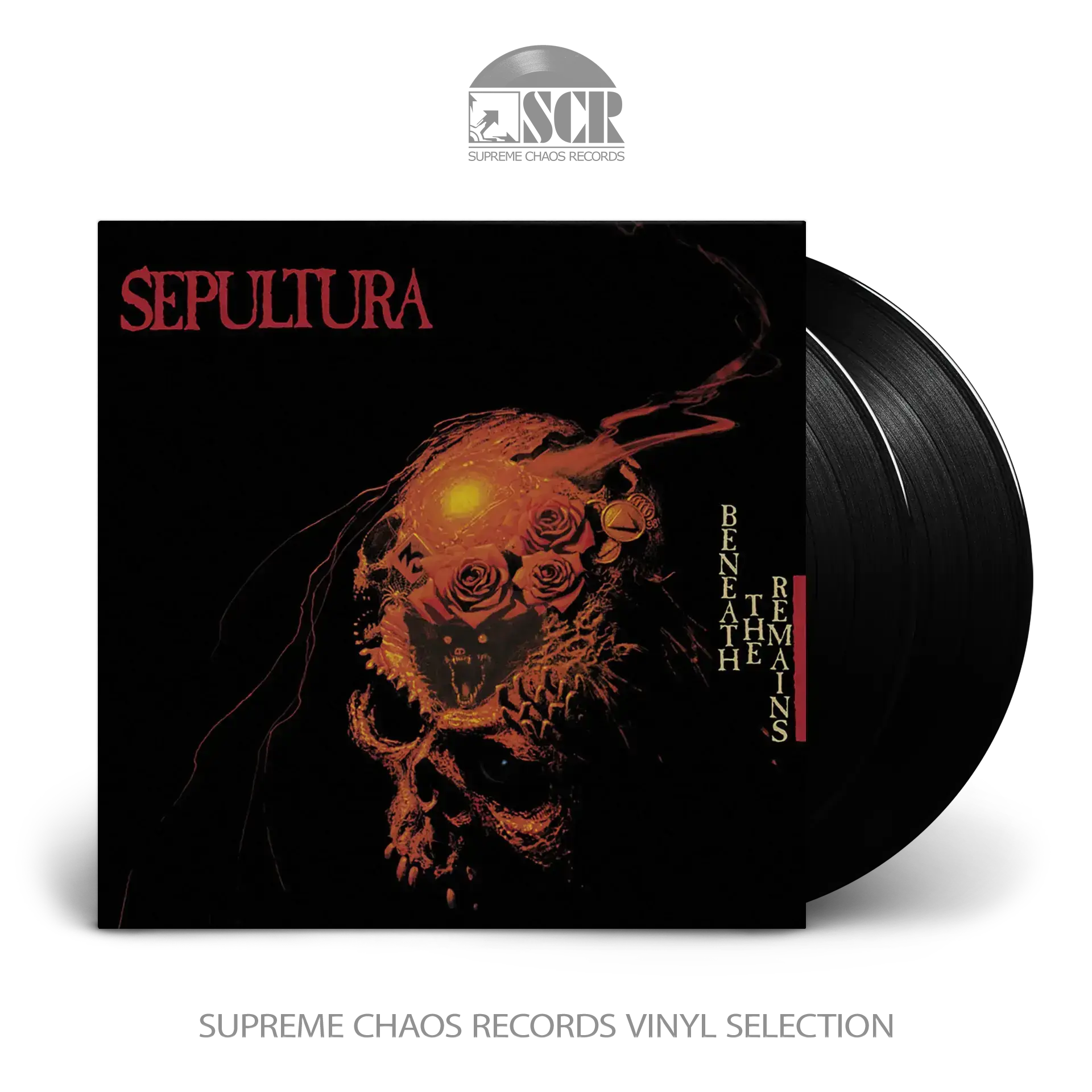 SEPULTURA · Beneath The Remains (Deluxe Edition) | BLACK 2LP (Thrash Metal Vinyl)
